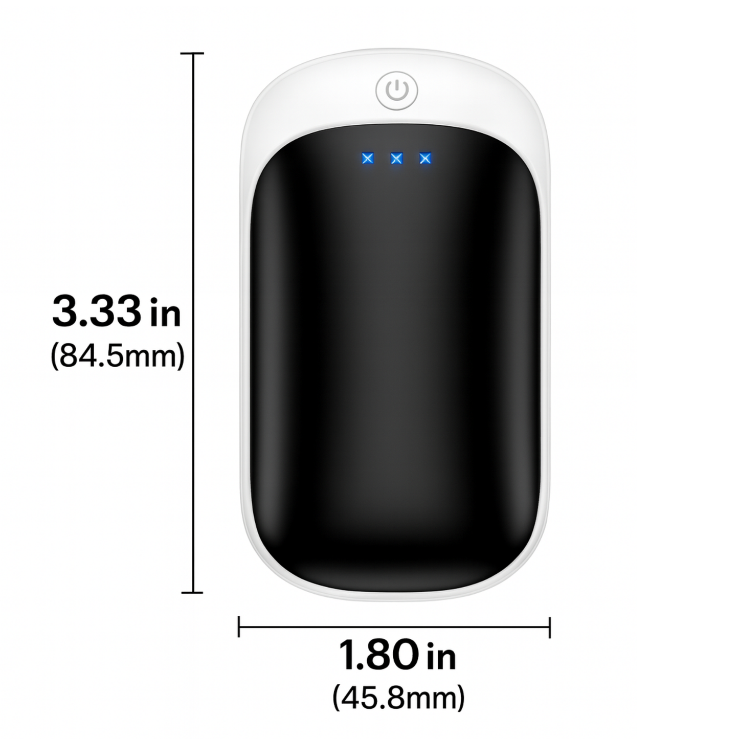 Rechargeable Hand Warmers (2-Pack) – 131°F, 10-Hr Heat