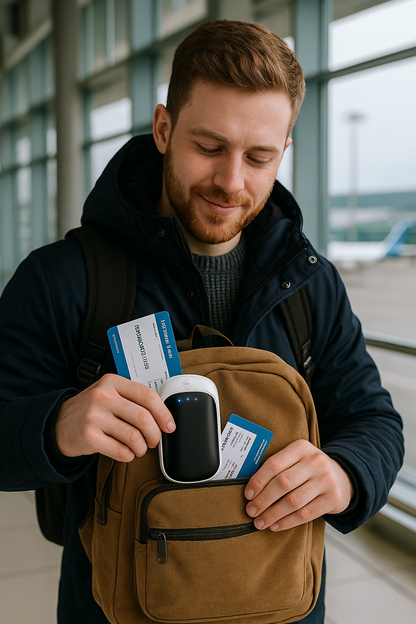 Rechargeable Hand Warmers (2-Pack) – 131°F, 10-Hr Heat