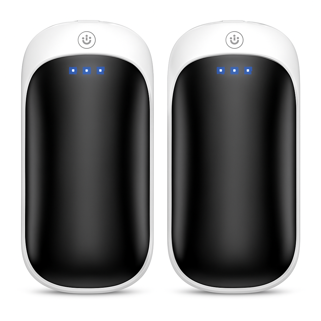 Rechargeable Hand Warmers (2-Pack) – 131°F, 10-Hr Heat