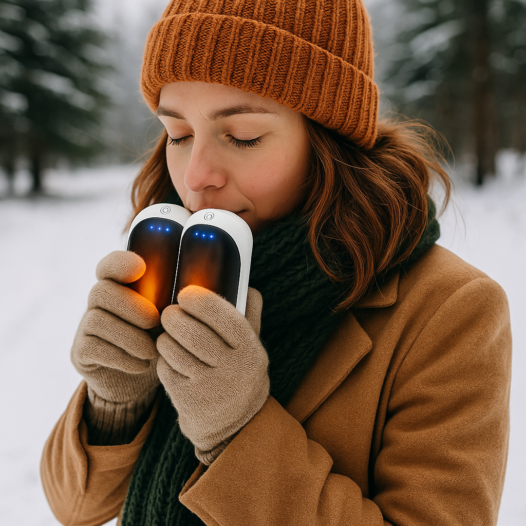 Rechargeable Hand Warmers (2-Pack) – 131°F, 10-Hr Heat
