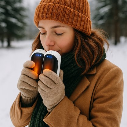 Rechargeable Hand Warmers (2-Pack) – 131°F, 10-Hr Heat