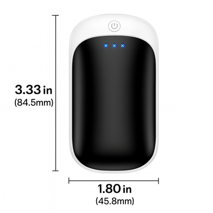 Rechargeable Hand Warmers (2-Pack) – 131°F, 10-Hr Heat